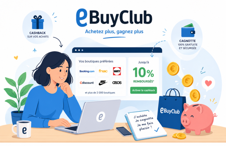 eBuyClub : le cashback qui rembourse tous vos achats en ligne